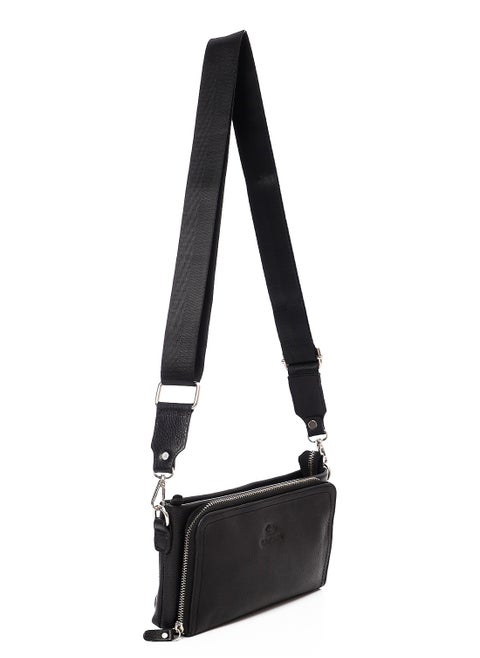 Top leather (SA 818) Crossbody bag for men shoulder bag mens purse satchel leather messenger bag gift man