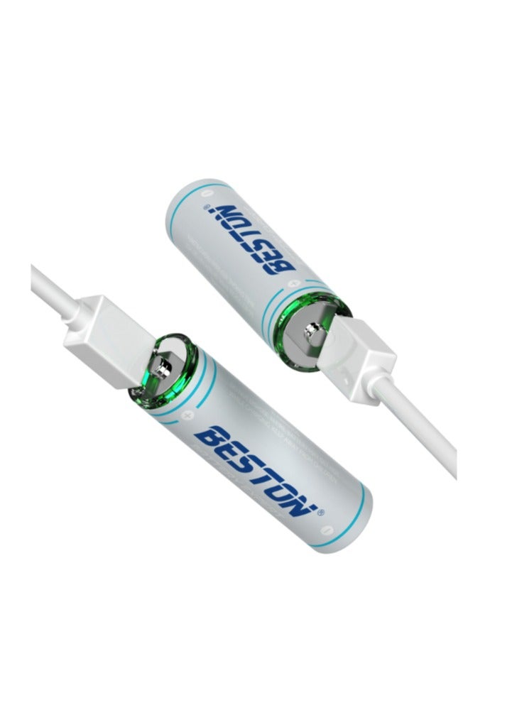 Beston Rechargeable AA Batteries 2200 mWh - USB to Type C Charging - Image 3