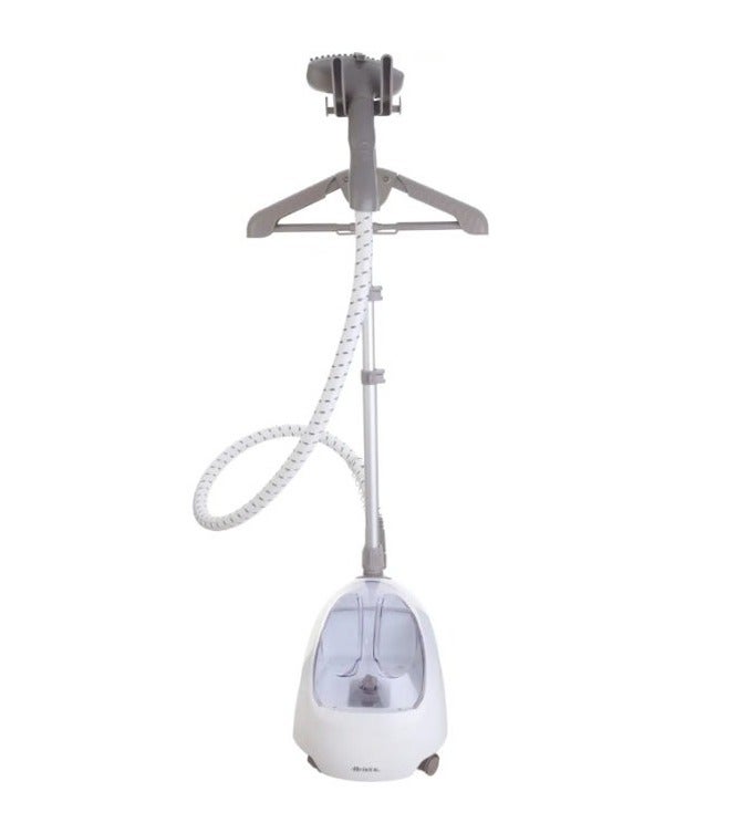 Ariete Vertical Steam Iron, 1500 Watts, 2 Liters, 1003973 - White/Gray