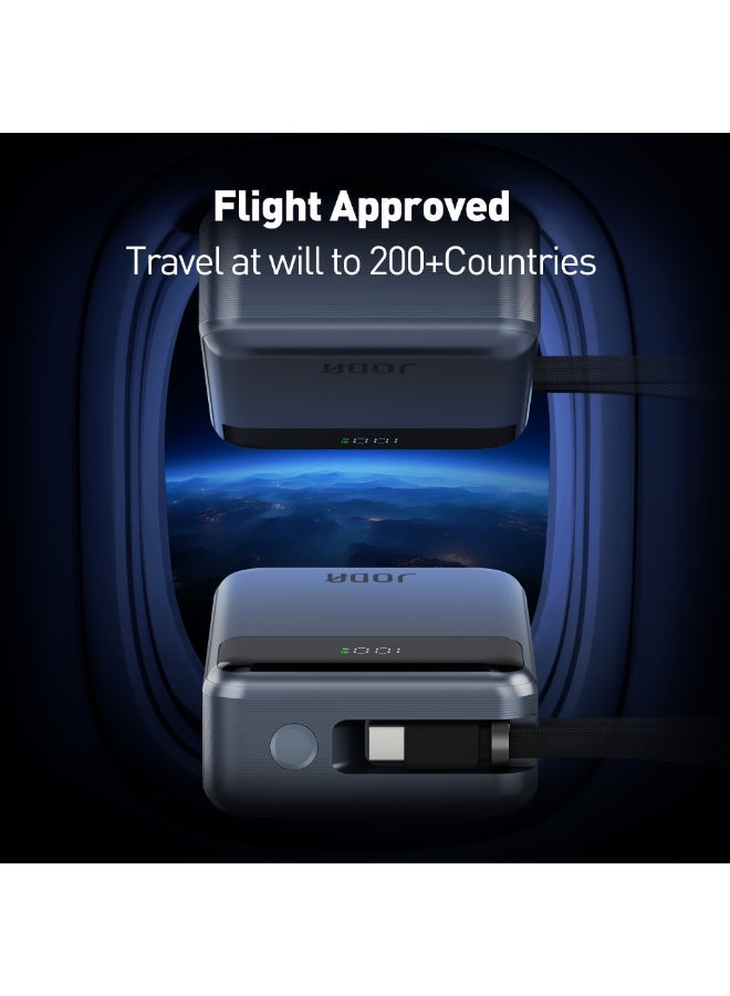 JODA SHARG 20 Power Bank 20,000mAh, 65W PD Output, Built-in Nylon Braided USB-C Cable, LED Display, Dual Ports (USB-C + USB-A), Fast Charging for Laptops, Tablets, and Smartphones ⚡🔋 Power Bank 20,000mAh 🔋 65W PD Power Bank ⚡ Built-in USB-C Cable 🔌 Nylon Braided Power Bank 💪 Dual Port Power Bank ⚙️ Fast Charging Power Bank ⚡ USB-C Power Bank 🔌 LED Display Power Bank 🌟 Portable Charger for Laptops 💻 Portable Power Bank for Tablets 📱 Smartphone Charging Power Bank 📱 Quick Charge Power Bank ⚡ High Capacity Power Bank 🔋 Fast Charging USB-A ⚡ Compact Power Bank 🎒 Durable Power Bank 💼 Smartphone Power Bank for iPhone 🍏 Smartphone Power Bank for Samsung 📱 Smartphone Power Bank for Huawei 📱 Smartphone Power Bank for Xiaomi 📱 Smartphone Power Bank for Oppo 📱 Smartphone Power Bank for Google Pixel 📱 Smartphone Power Bank for OnePlus 📱 Smartphone Power Bank for LG 📱 Smartphone Power Bank for Motorola 📱 - Image 5