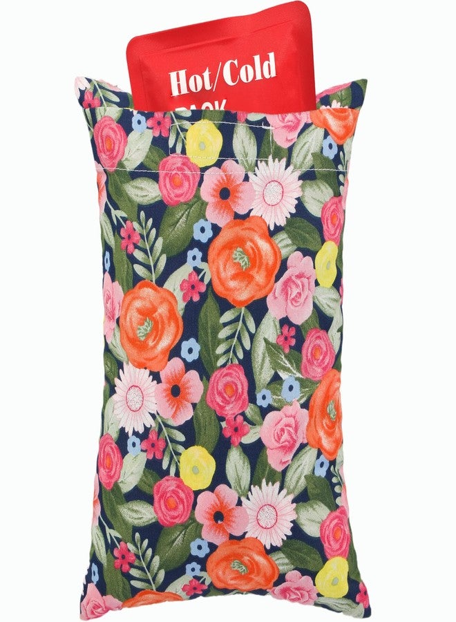 D. Cozy Tiny Hysterectomy Pillow Small Hysterectomy Recovery Must Haves Products Gifts Soft Post Surgery Pillows with Ice Pack Pocket for Abdominal Surgery Cushion Cough Pillow, Cute Flower - Image 1