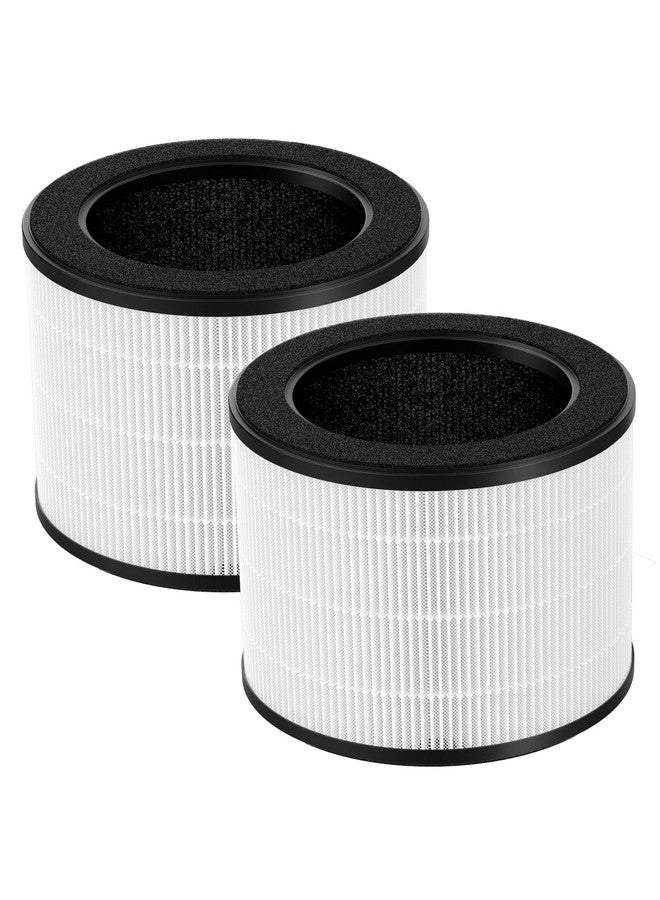 isinlive 2 Pack Airmega 100 Filter Replacement Compatible with Coway Airmega 100 Air Purifier, 3-IN-1 H13 True Hepa Filter, Deodorization Filter with Activated Carbon  - Image 1