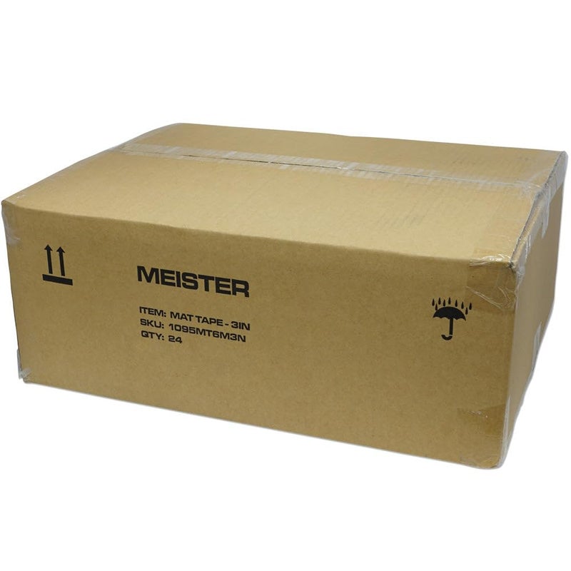 Meister شريط مات متميز من ماستر للمصارعة، والمصارعة، وسجاد التمارين - شفاف - 3" × 84 قدم - 1 لفة (1095MT6M3N) - Image 4