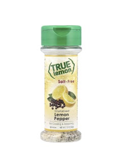 True Citrus True Citrus, True Lemon®, Crystallized Lemon Pepper, 2.12 oz (60 g)  - Image 1