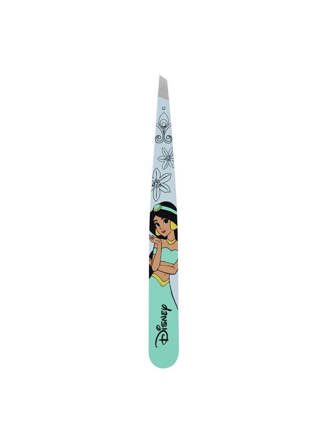 Tweezerman Jasmine Slant Tweezer - Eyebrow Tweezers For Women And Men - Image 1