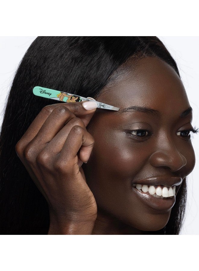 Tweezerman Jasmine Slant Tweezer - Eyebrow Tweezers For Women And Men - Image 2