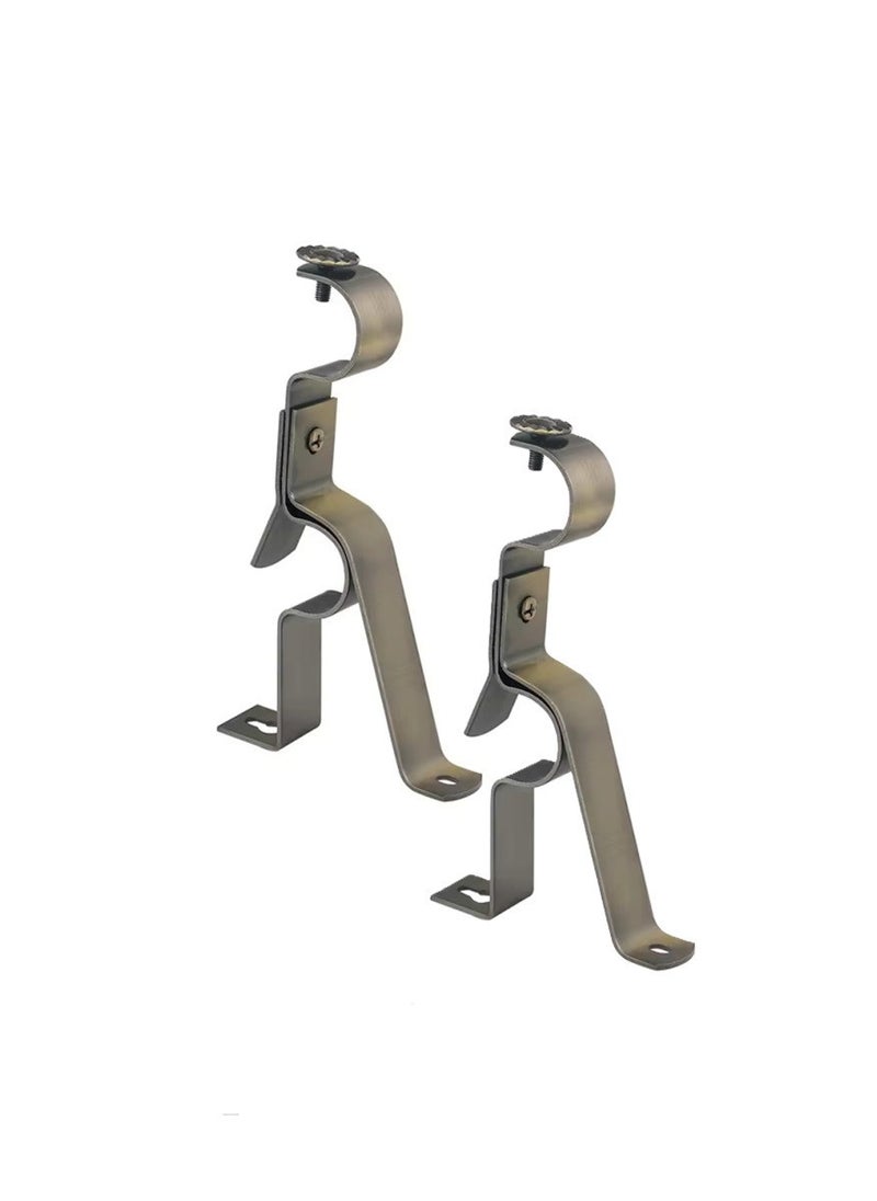 Heavy Duty Extendable Double Curtain Rod 2 Meter - Image 3