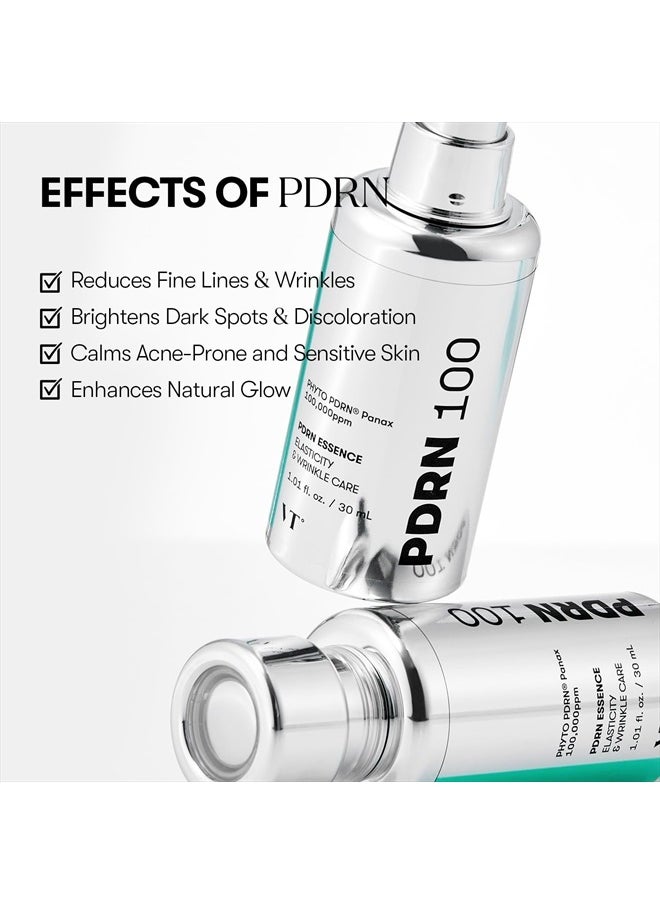 VT COSMETICS - PDRN 100 Essence, Intensive Glow Serum, Vegan PDRN 100,000ppm, Skin Restoration & Recovery, Hydrating, Moisturizing, Firming, Fine Lines, Korean Skincare 1.01 fl. Oz. - Image 1