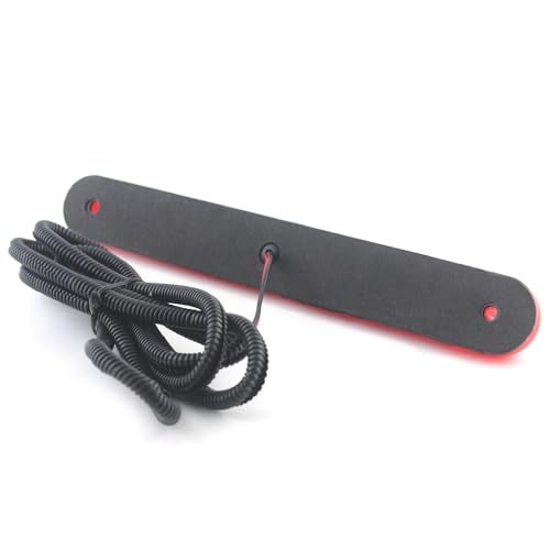 CYDZSW Third Brake Light Assembly 12V Universal,3rd Brake Lights Bar 24 LED,Stop Light Lamp Strip,Camper Shell Trailer Cargo High Mount Brake Light(Red) - Image 5