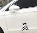 MAKTEM Siberian Husky Car Decal for Dog Lover Husky Graphics Window Decal as Automotive Embellishment Peeking Cute Husky Car Sticker Window Decals Anime Siberian Husky - Image 3