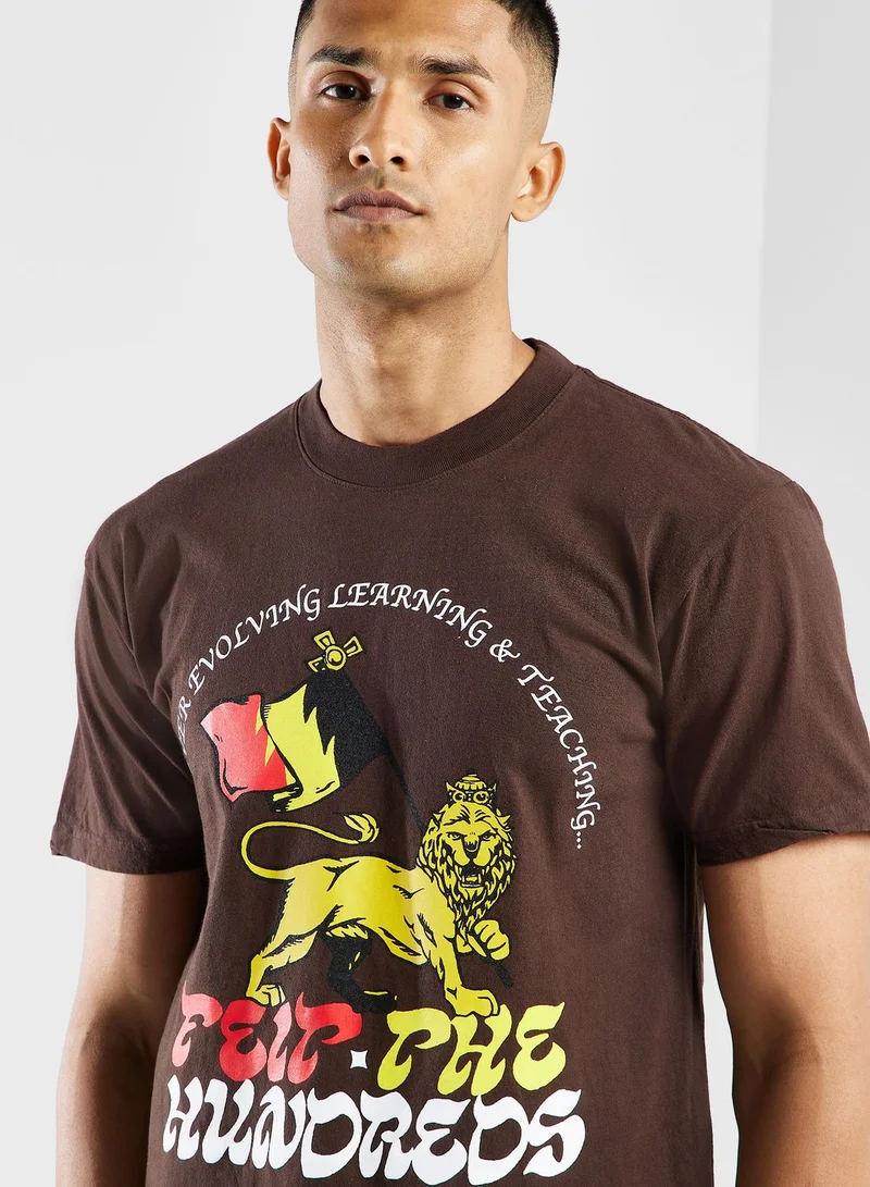 The Hundreds  Lion T-Shirt for Men | Best Price UAE