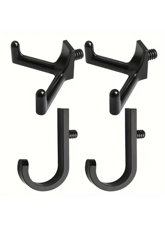 4pcs Heavy Duty Tool Hooks Garage Shed Workshop Organization Easy Installation - Image 1