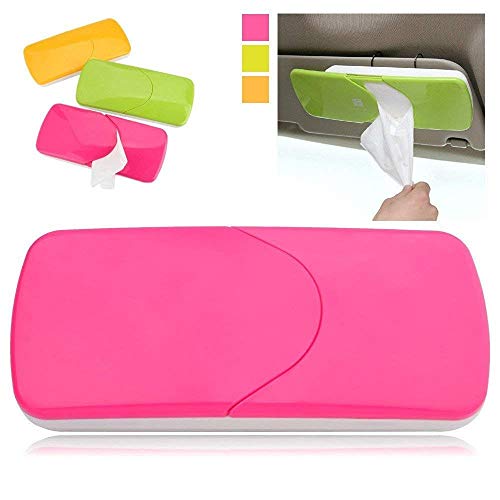 Maharsh Auto Accessories Car Sun Visor Tissue Box Car Back Seat Headrest Hanging Multi-use Tissue Box Durable Premium Elegant Design Paper Napkin Holder Tissue Holder-1pcs - Image 5