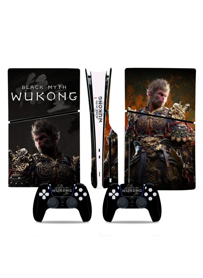 General PS5 Slim Game Sticker Full Body Sticker Black Myth Goku Sticker Protective Sticker Handle Sticker SKIN-Color:TN—P5SDigital—1245  - Image 4