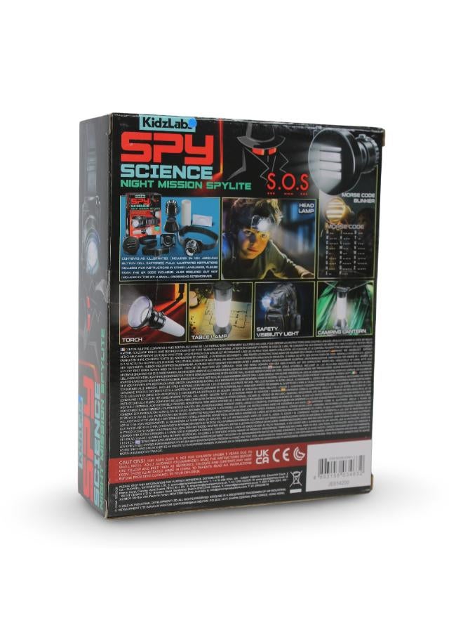 4M مجموعة 4M KidzLabs Spy Science Night Mission Spylite Kit - Image 2