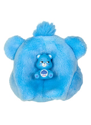Cutie Reveal Doll & Accessories, Care Bears Series, Fashion Doll with Grumpy Bear Plush Costume & 10 Surprises Including Color Change & Mini Bear - view 5