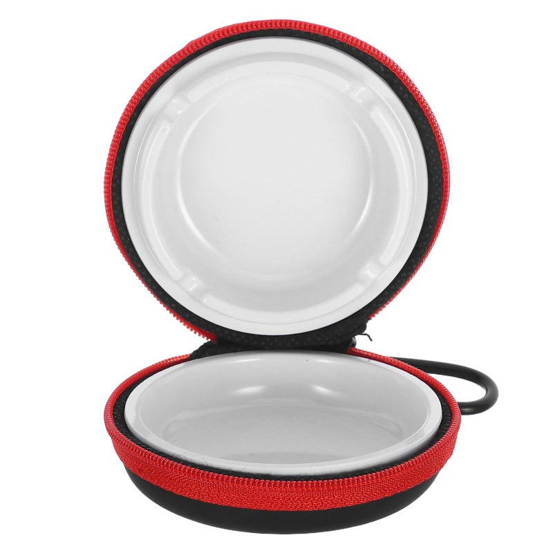 Portable Mini Ashtray With Lid Keychain Smokeless Windproof Outdoor Pocket Holder - Image 2