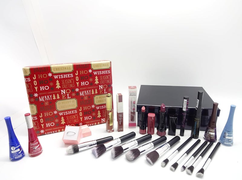 Make Up Gift Set For Ladies Bourjios 11pc Makeup Set Free 10pc Kabuki Brush Set Crystal Ring In Gift Box Included