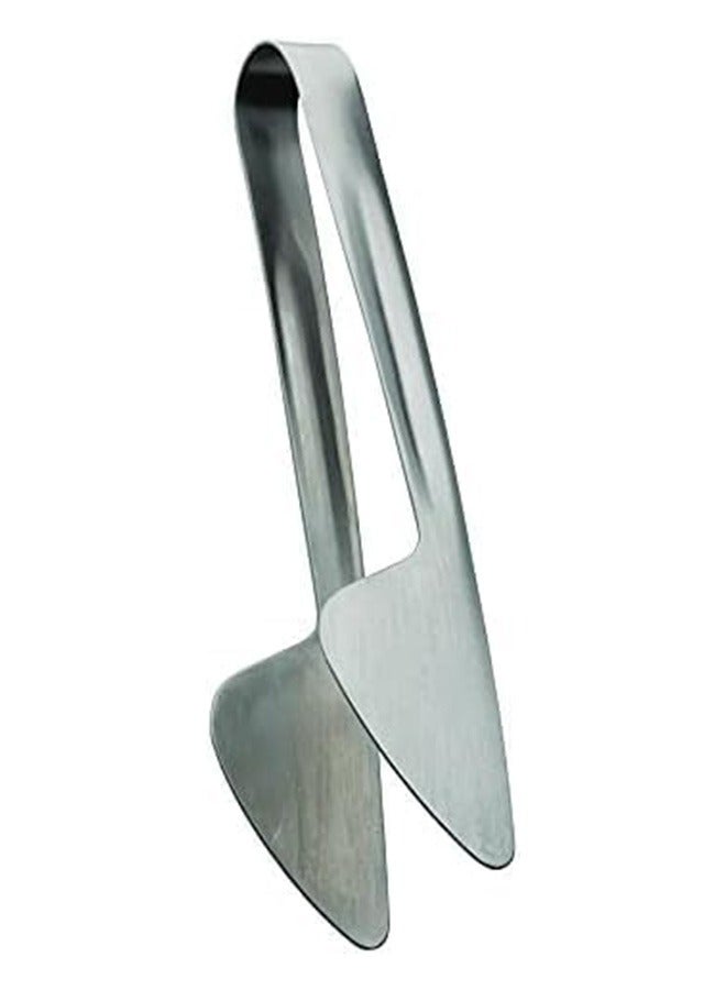 Rattleware Stainless Steel Triangle Tongs (7.6”) - Heavy Duty Kitchen Tongs with Comfortable Handle Grips - Perfect for Cooking, BBQ Grilling, Salad Mixing, Frying, Lifting, And Flipping Food