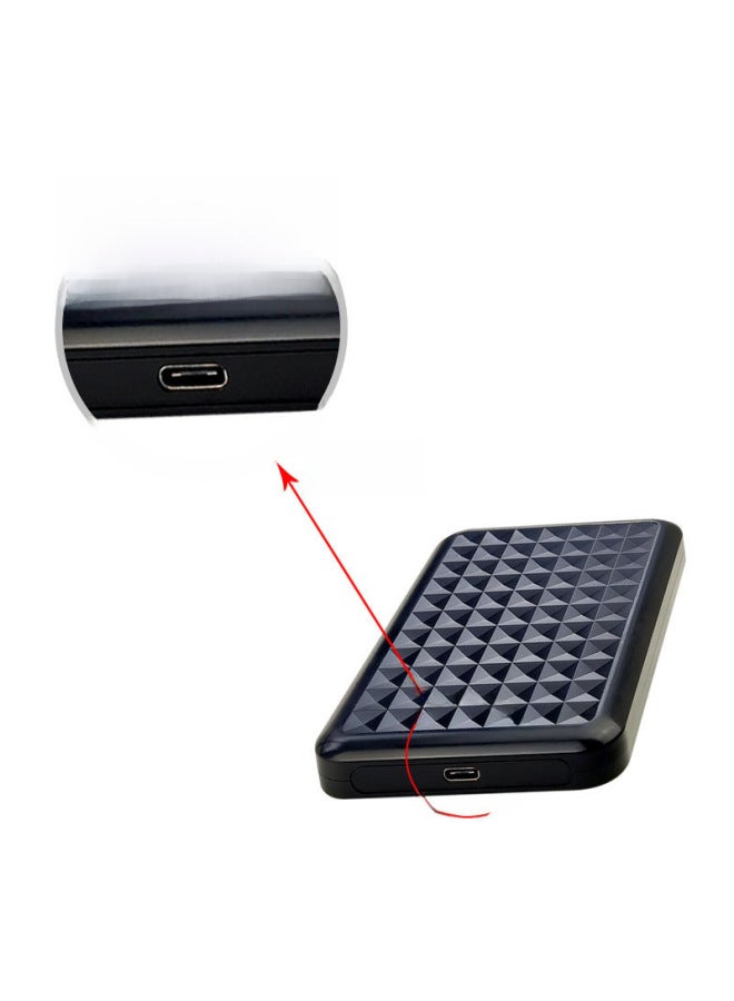 Type-c Mobile Hard Disk Box 2.5-inch Ssd Solid State Disk Shell Sata Serial Port Notebook External Box-Color:U25Q103.1-AC Black  - Image 4