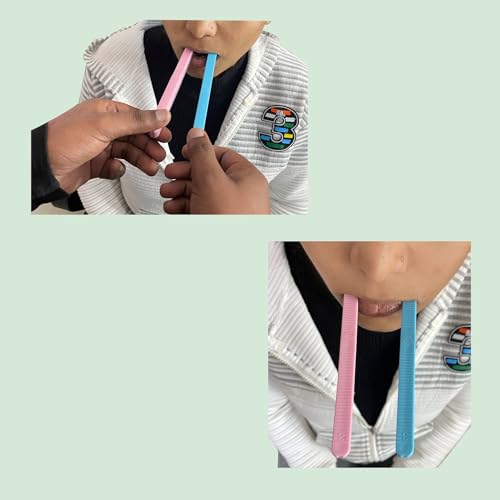 SpeechGears Jaw Bite Blocks Speech Therapy Tool (Pink) - Image 2