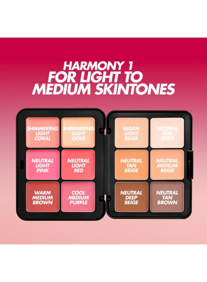 MAKE UP FOR EVER HD Skin Face Essentials Palette - Light - Image 4