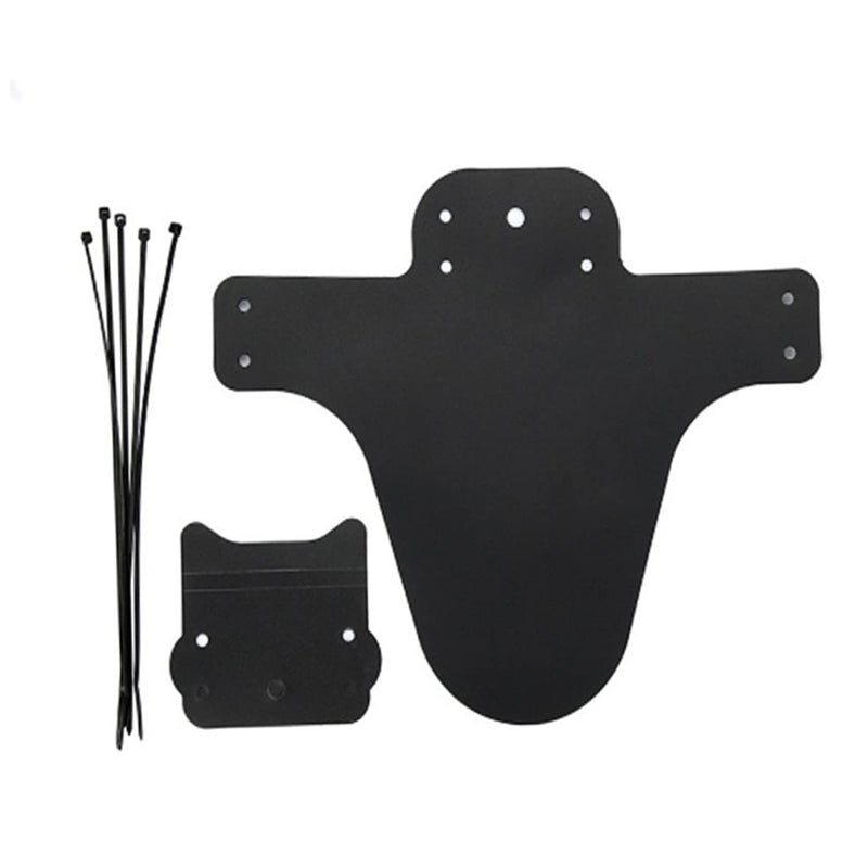 2 Sets Black Bike Front Fork Mud Guards for Mountain and Road Cycling Easy Installation - Image 2