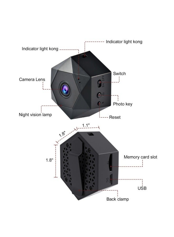 General Indoor surveillance camera intelligent remote wireless surveillance camera home infrared night vision monitoring two-way voice  - Image 2