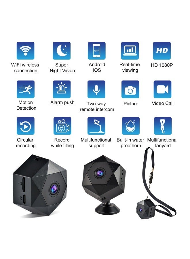 General Indoor surveillance camera intelligent remote wireless surveillance camera home infrared night vision monitoring two-way voice  - Image 3