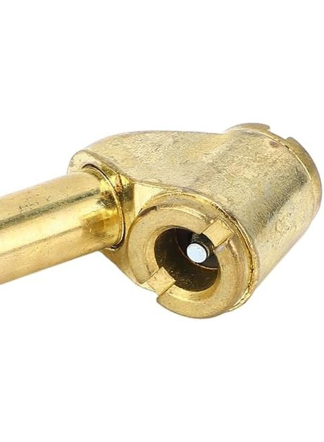 هيدروك هواء ثقيل مزدوج الرأس 1 4 بوصة خيط FNPT توصيلة سريعة اتجاهين لنفخ إطارات الشاحنات 10 قطع سبيكة حديد زنك - Image 3