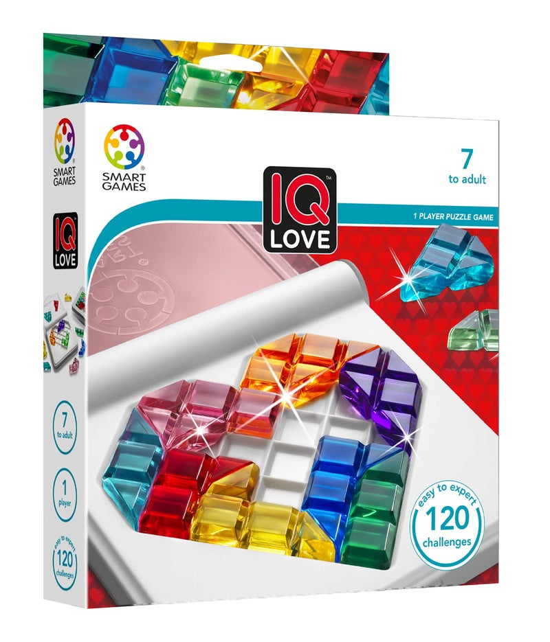 SmartGames IQ Love Travel Puzzle Game with 120 Challenges for Ages 7 - Adult - Image 3