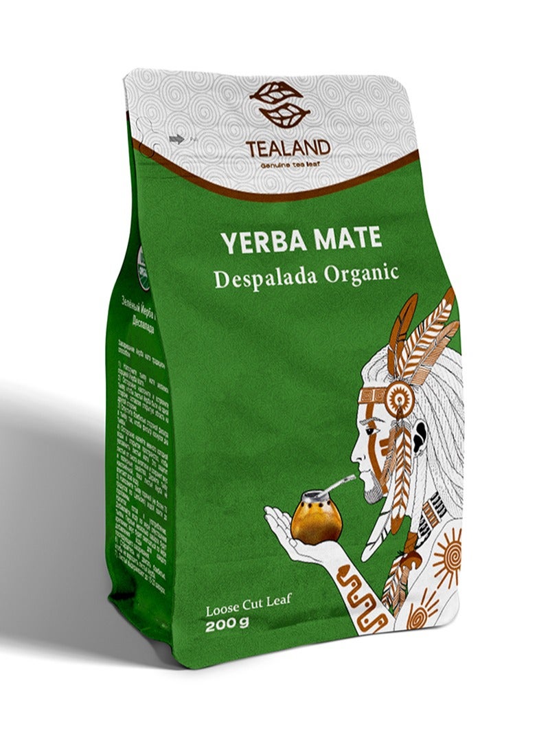 Tealand Yerba Mate Bundle with Straw Gourd & Brush Organic Hot & Cold Tea Gluten Free Improving Energy and Immune System - Image 2