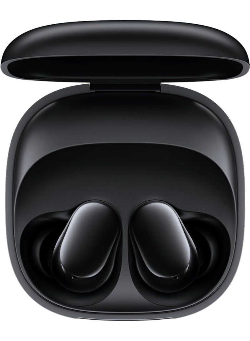ELTRAZONE (Optimized for SEO, 210 characters max): Buds 6 Play True Wireless Earbuds, Black | Deep Bass Bluetooth Earphones with Long Battery Life, Fast Charging, Touch Control & Noise Reduction Mic for Clear Calls and Immersive Sound - Image 1