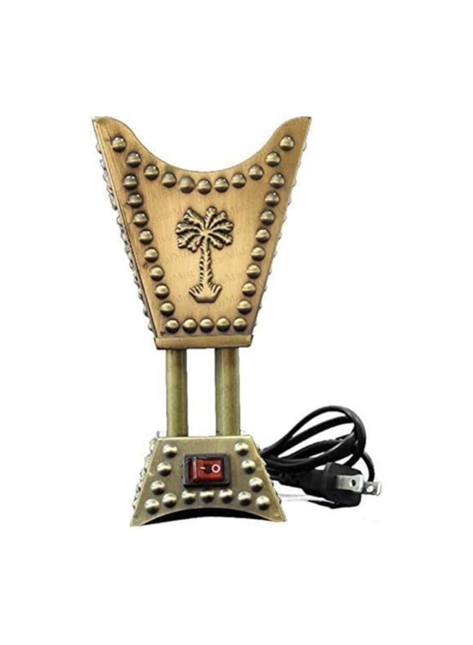 Large Quadruple Incense Burner – Olive Green Color