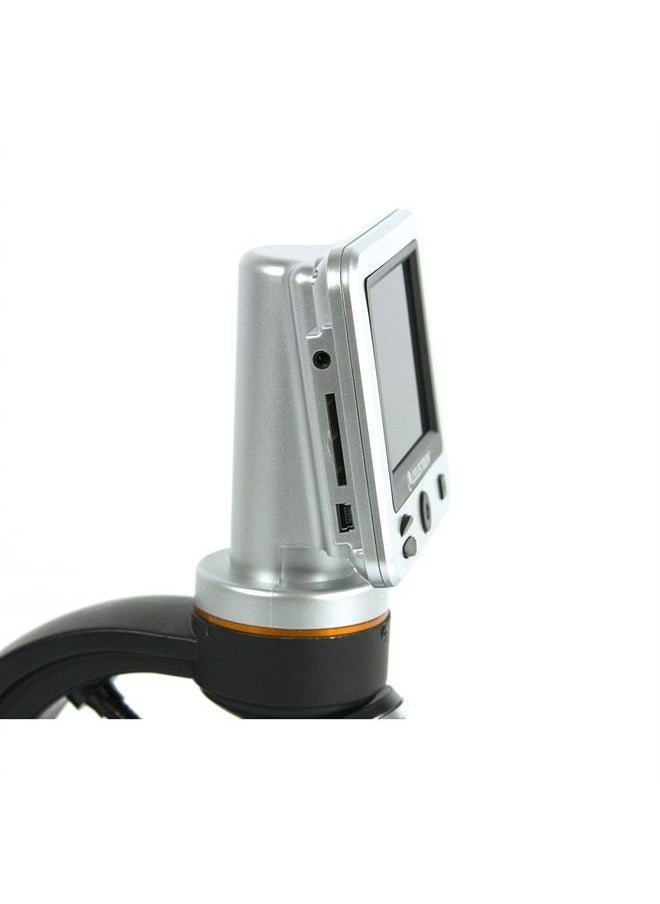 Celestron – LCD Digital Microscope II – Biological Microscope with a Built-In 5MP Digital Camera – Adjustable Mechanical Stage –Carrying Case and 1GB Micro SD Card  - Image 2