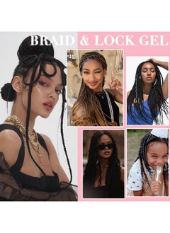 Goiple 150g Braid Gel with Extra Hold, High Shine for Twists, Locs, Braids & Edge Control - Smooths Frizz, Long-Lasting for Locks, Cornrows 5.3oz (Strawberry Flover)  - Image 5