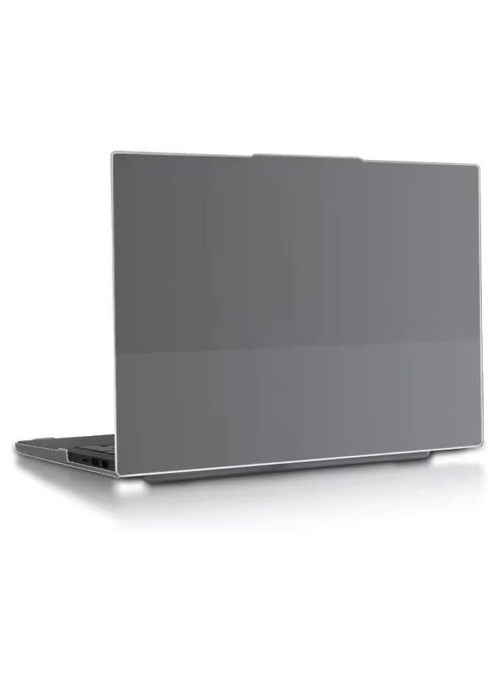 حقيبة حماية للأجهزة المحمولة متوافقة مع لاب توب Lenovo ThinkBook 14 G8 IRL 2025 مقاس 14 بوصة. تصميم شفاف فائق النحافة بغطاء علوي وسفلي مقاوم للبصمات يوفر حماية كاملة للجهاز. - Image 1