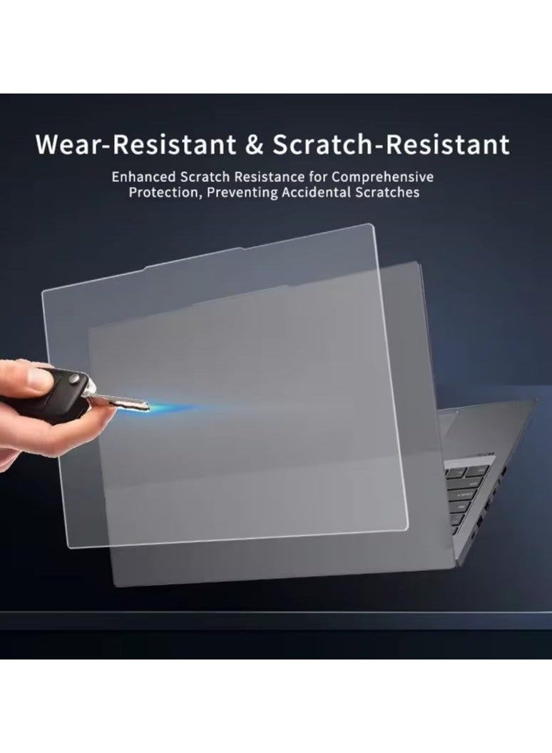 حقيبة حماية للأجهزة المحمولة متوافقة مع لاب توب Lenovo ThinkBook 14 G8 IRL 2025 مقاس 14 بوصة. تصميم شفاف فائق النحافة بغطاء علوي وسفلي مقاوم للبصمات يوفر حماية كاملة للجهاز. - Image 3