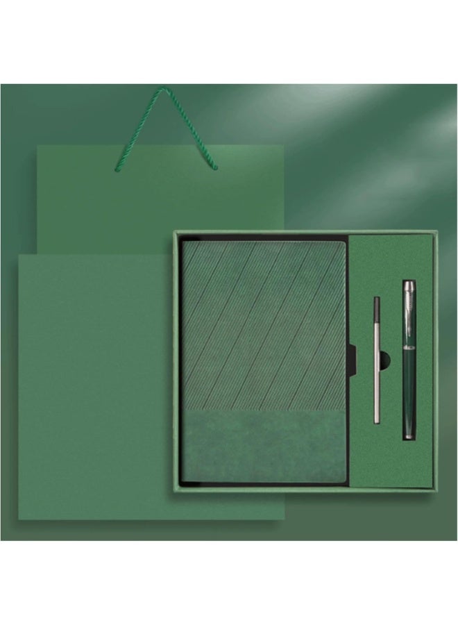 Beautiful Spiral-Bound Notebook, Faux Leather A5 Notebook, Lined Notepad, Ideal for Home, School, and the Office, 200 Pages/100 Sheets, Easy to Carry - Image 1