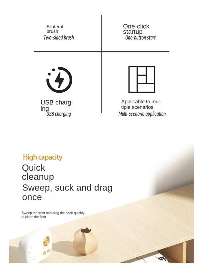 Macon 3-in-1 Smart Robot Vacuum Cleaner (Black) - Sweeping, Vacuuming, and Mopping Machine - Image 2