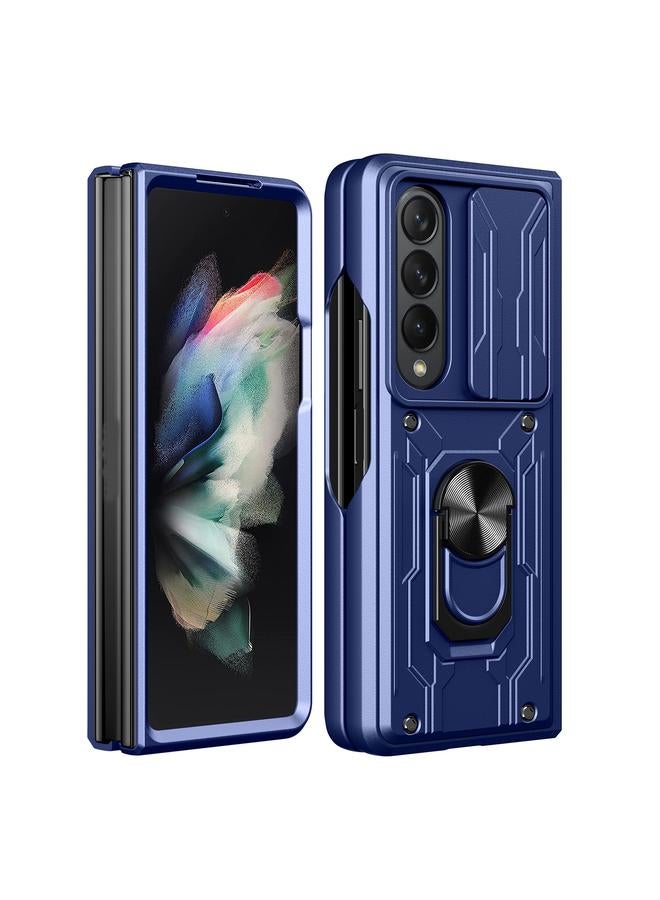 erorex Case For Samsung Galaxy Z Fold4 Sliding Camshield Card Phone Case - Image 3