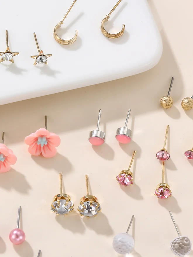 Take Two Take Two Set of 12 - Assorted Earrings