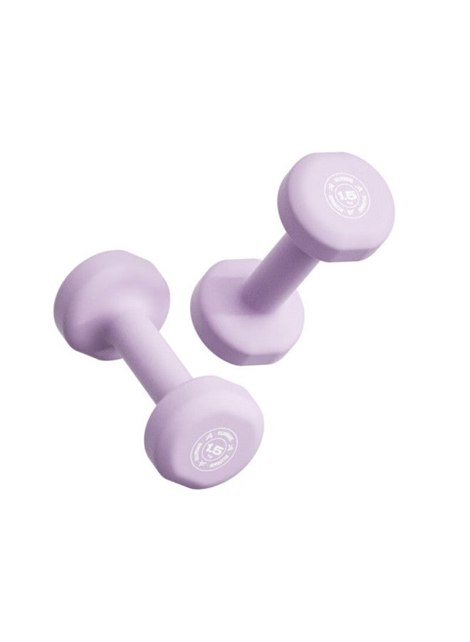LONGWAY Langwei Dumbbells For Women, Color-Coated Pure Iron, Yaling Arm Shaping, Light And Heavy Weights, Home Fitness [Jd Exclusive] - Image 4