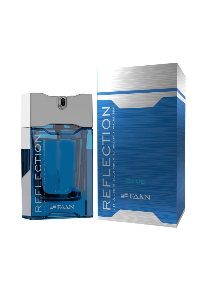 Faan Blue Eau de Parfum 100ml | Long-Lasting Fresh Perfume for Men By faan - Image 1