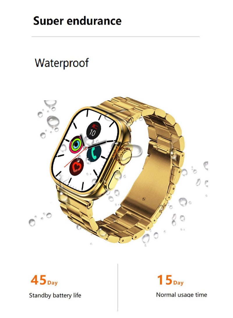 M9ultra Max Waterproof Smartwatch for Easy Daily Reminders Bluetooth Connectivity Real-Time Health a Powerful Sports Smartwatch - Image 4