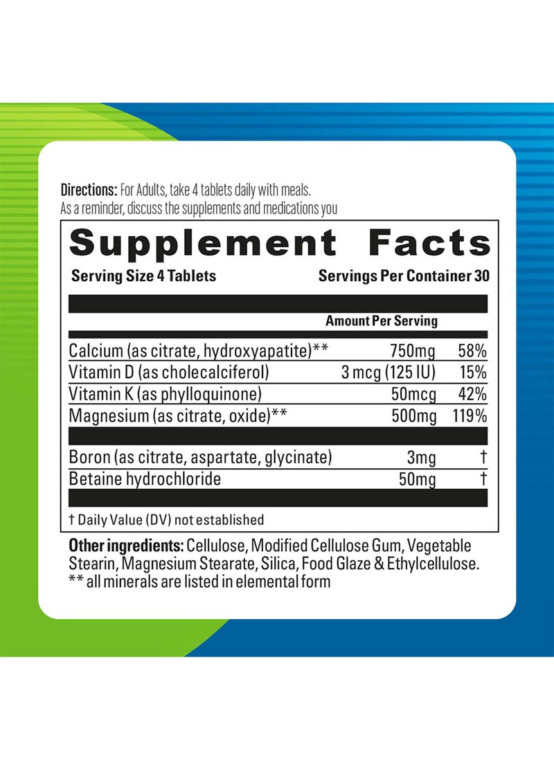 Naturals Calcium Magnesium Citrate Tablets 120'S B0241 - pzsku/ZBA712084BA8755B66158Z/45/_/1717140199/8c94f040-8793-4e53-930b-63f8d5251ded