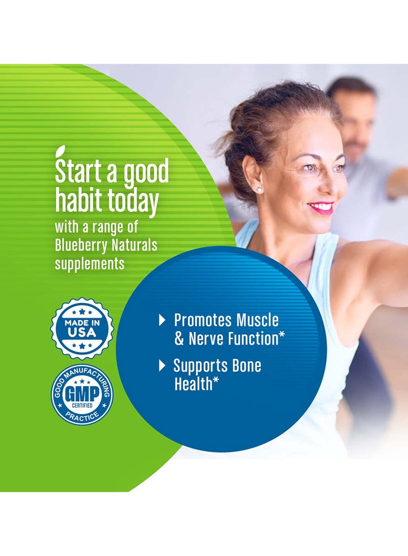 blueberry NATURALS Naturals Calcium Magnesium Citrate Tablets 120'S B0241 - Image 4