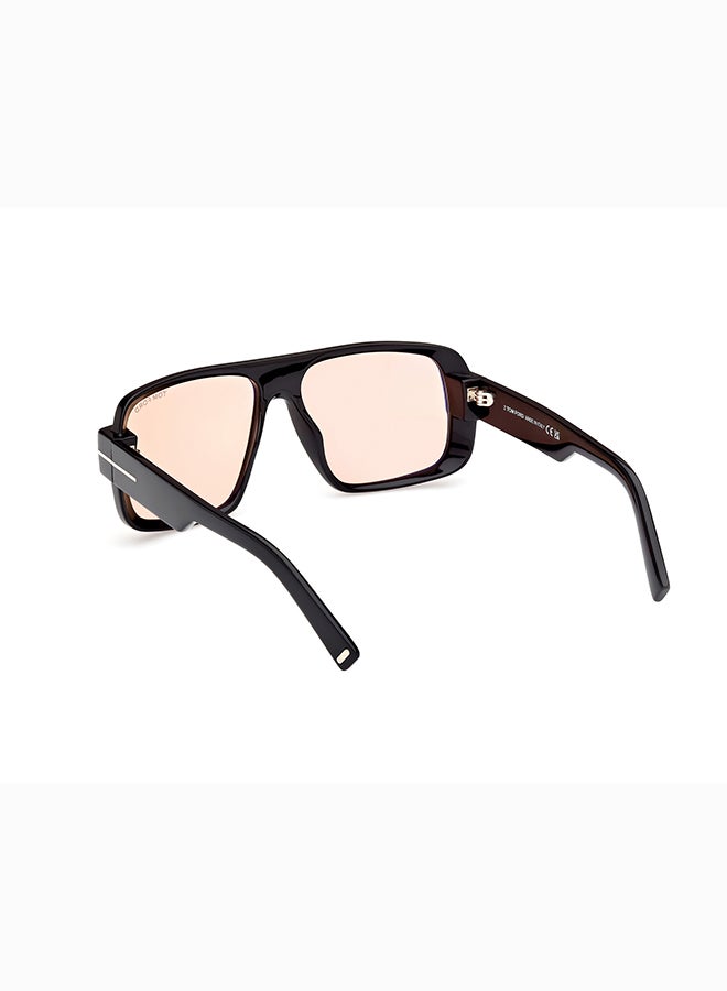 TOM FORD TOMFORD Full Rim Men Acetate Sunglass - Image 3