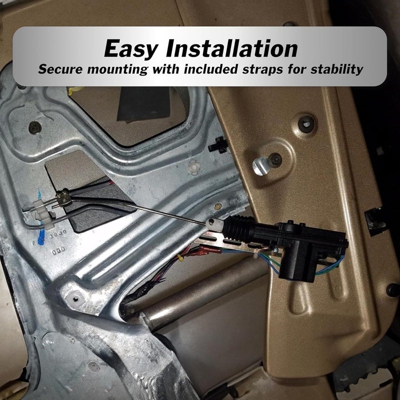 InstallGear IGDLA-2 Universal Car Power Door Lock Actuators 12-Volt Motor (2 Pack) - Image 4