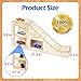 WSBXBB Toy Cars Jump Ramp Toy Car Track Set for Hot Wheels Race Cars Track for Hot Wheels and Diecast Cars PlayingStorageDisplayRace Trackset Wood Jump Ramp for Hotwheels and Montessori - Image 3